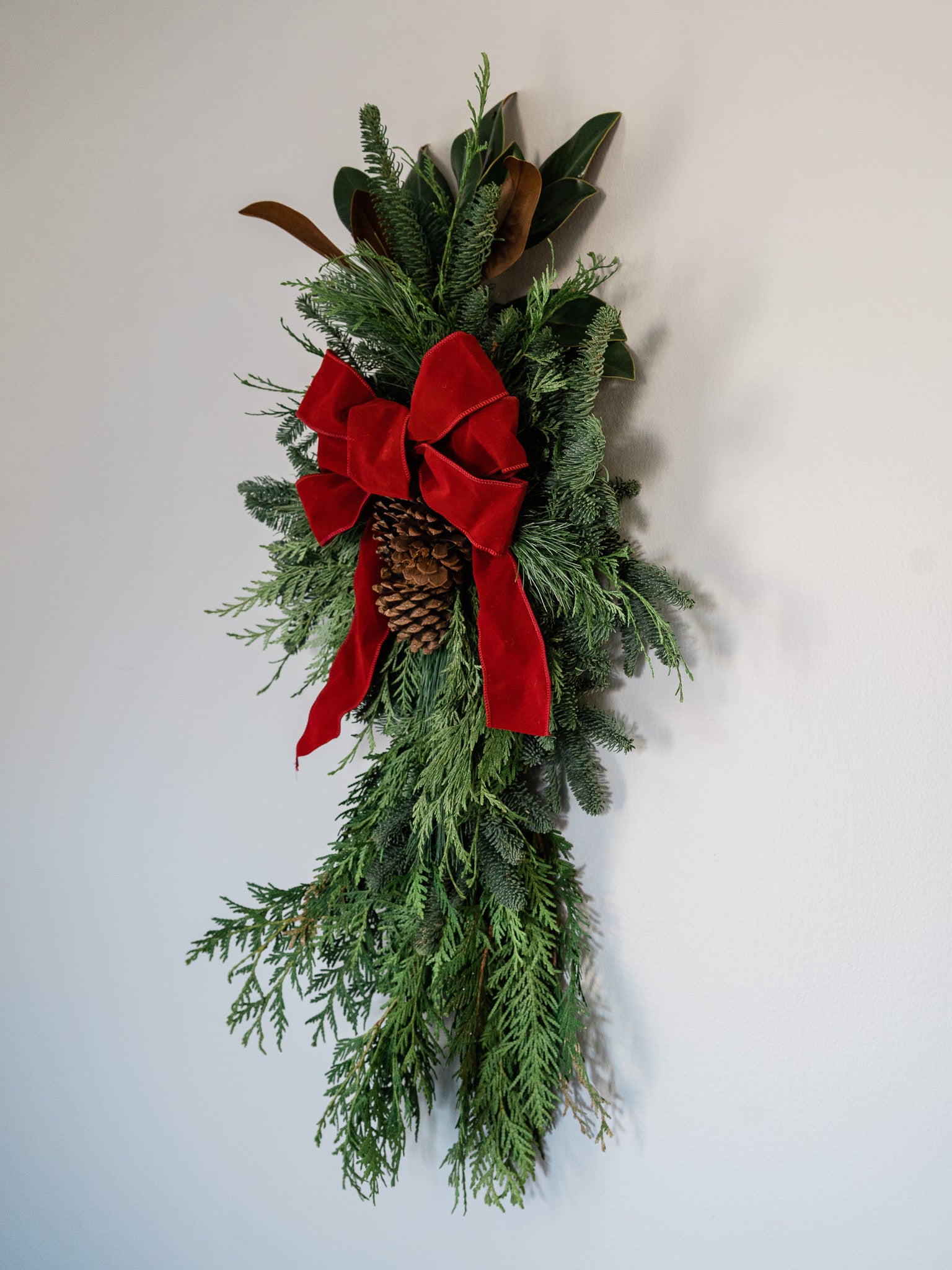 Holiday Garland/Mailbox Swag Workshop Tuesday, December 5th 6pm-7:30pm